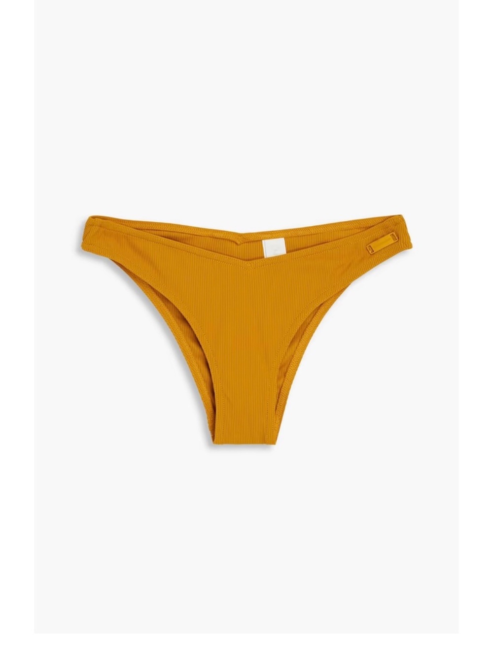 Zimmermann Ribbed Bikini Bottom Mustard NWT Size 0 (US 2–4) Low Rise